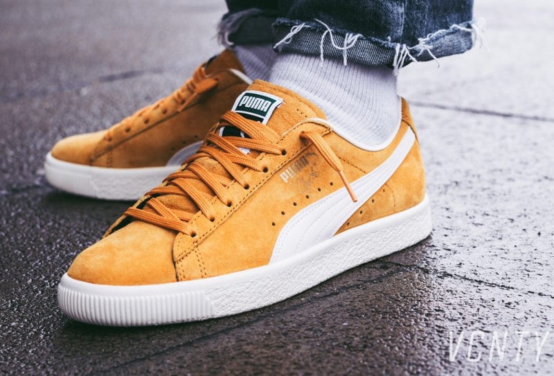 puma clyde jaune