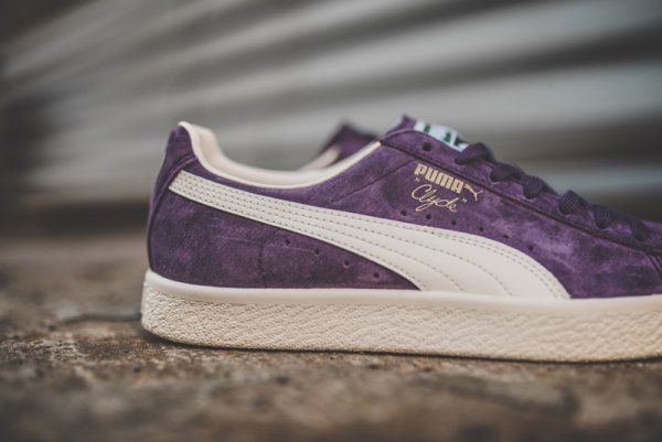 Chaussure Puma Clyde Premium Core Sweet Grape (daim violet) (1)