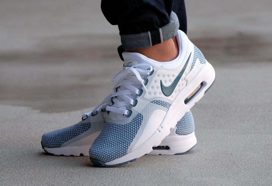 air max zero homme bleu et blanche