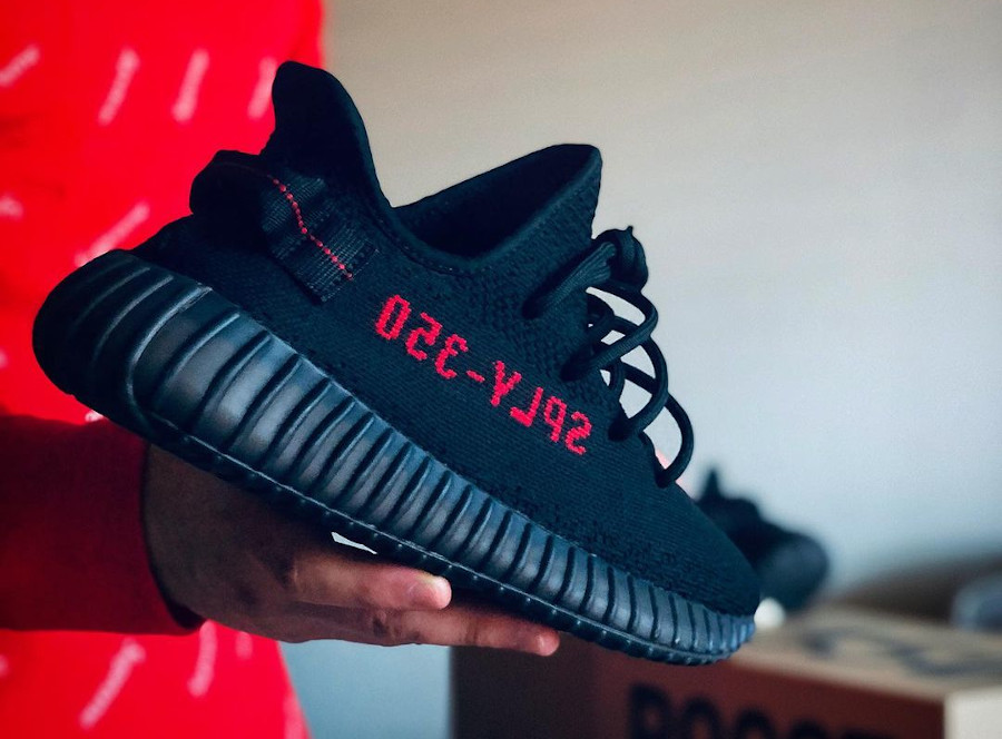 Restock Adidas Yeezy Boost 350 V2 Core Black Red CP9652