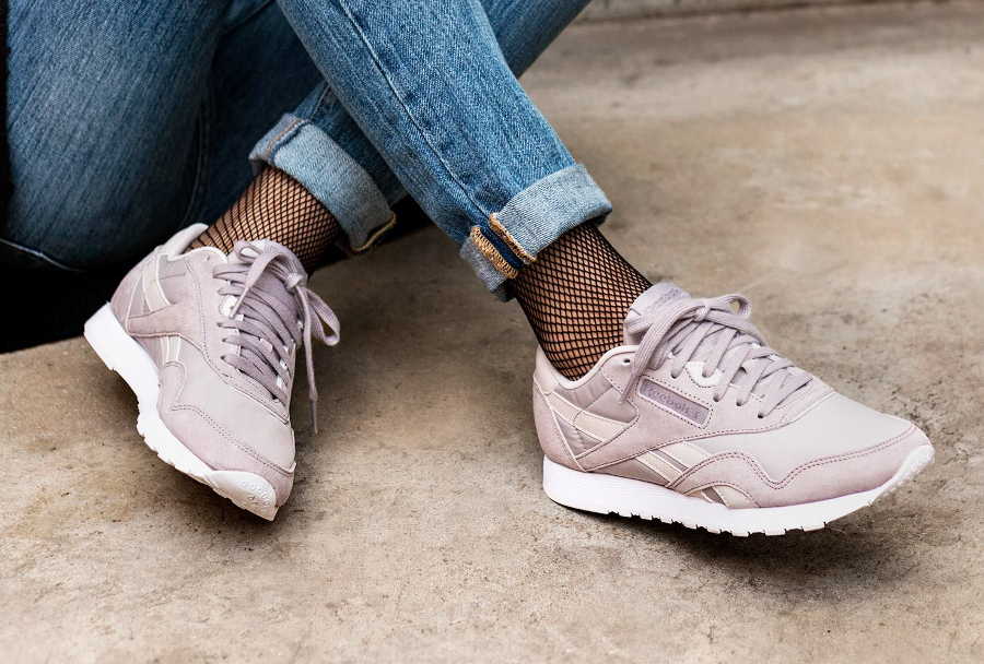 reebok classic nylon face