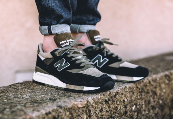 Basket New Balance 998 CTR Black Green (2)