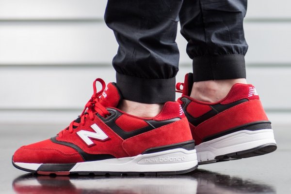 new balance mrl996 femme rouge