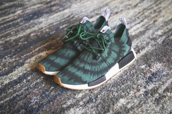 Basket Nice Kicks x Adidas NMD R1 Primeknit Olive (1)