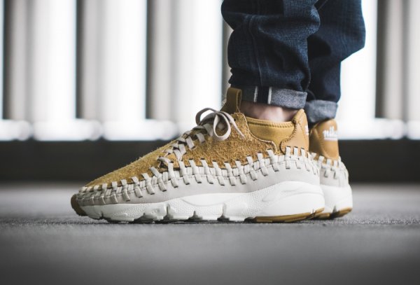 Basket Nike Air Footscape Woven Chukka Flat Gold (quickstrike) (1)