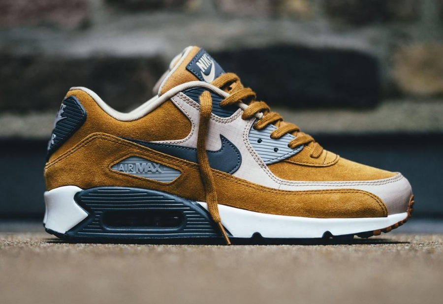 nike air max 90 prm ocre gris