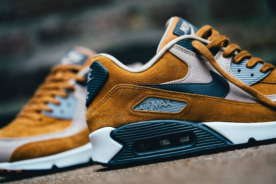 nike air max 90 prm ocre gris