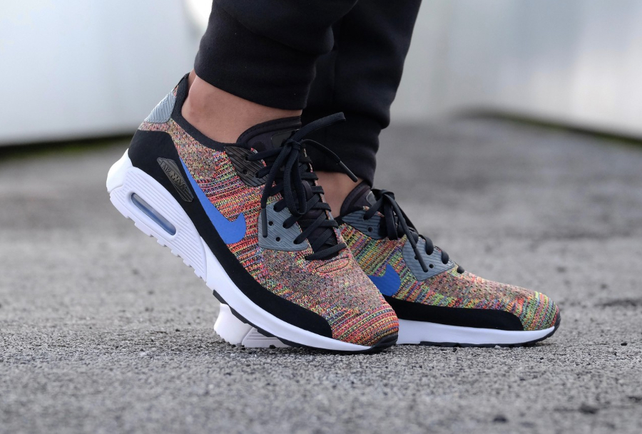 Basket Nike Wmns Air Max 90 Ultra 2.0 Flyknit Multicolore femme (1)