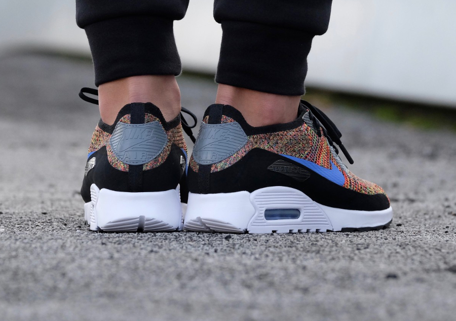 Basket Nike Wmns Air Max 90 Ultra 2.0 Flyknit Multicolore femme (2)