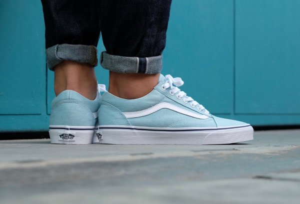 Basket Vans Old Skool Blue Radiance (1)