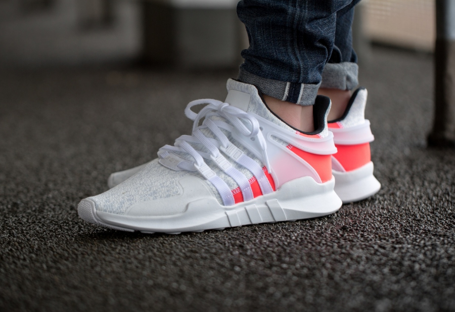 Chaussure Adidas EQT Support ADV Crystal White (blanche) (1)