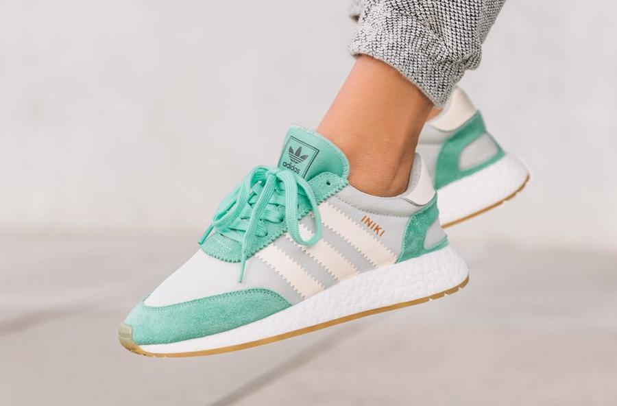 adidas iniki femme vert