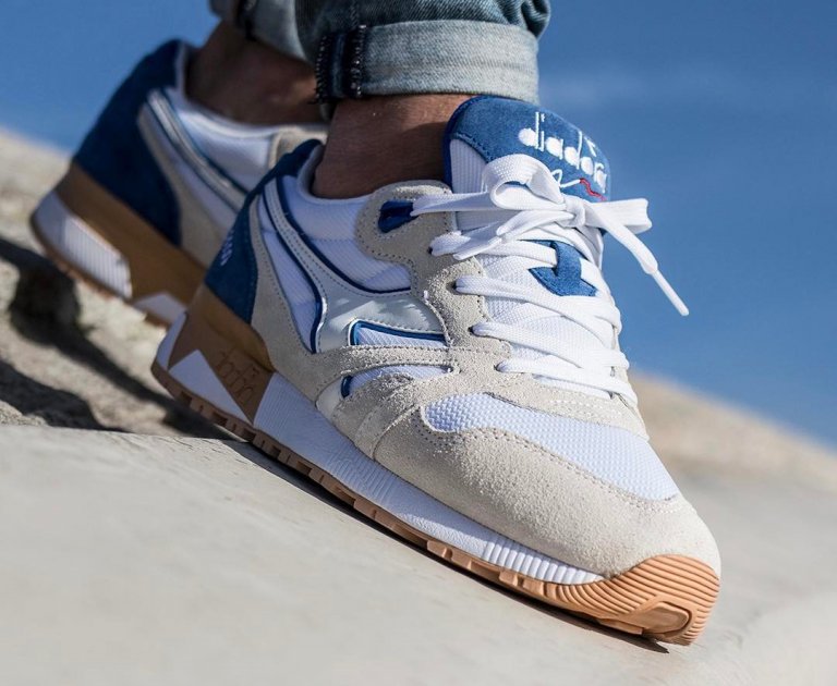 diadora n9000 bleu