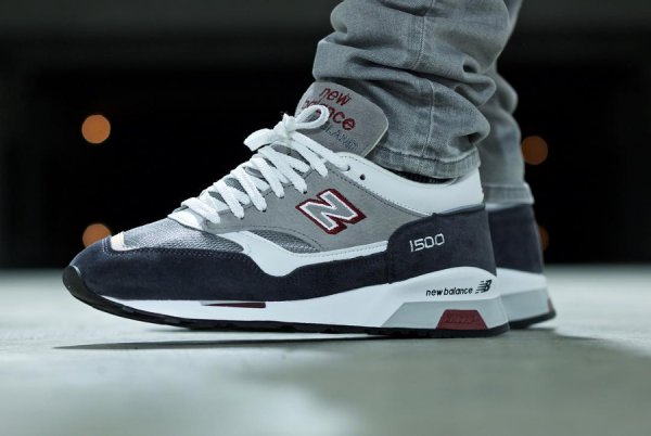 Chaussure New Balance M1500GRW Grey White (Made in England) (1)