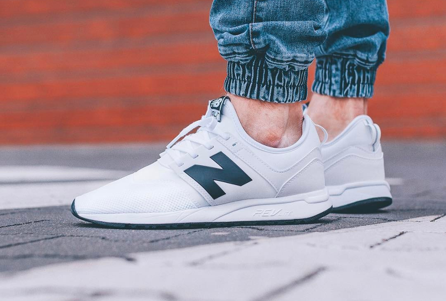New Balance MRL247WB Classic Blanche (homme)