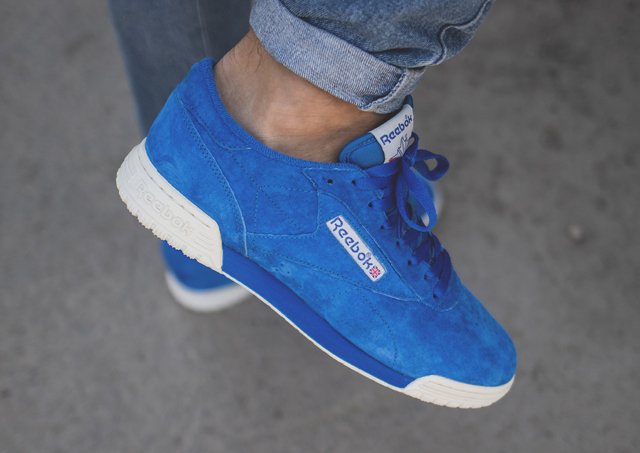 reebok exofit bleu