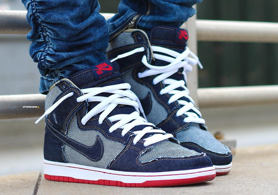 Nike Dunk High Pro SB Reese Denim - @witnessdaking