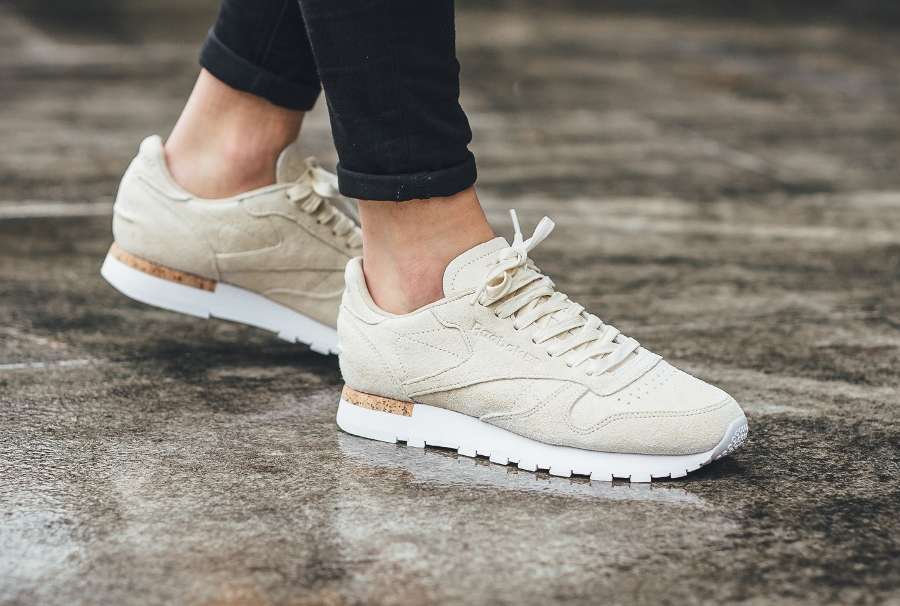 reebok classic beige suede