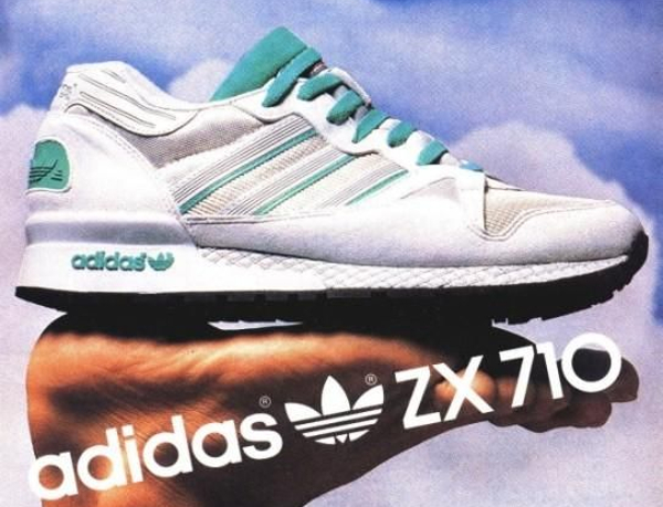 Adidas ZX 710 publicité vintage 1987
