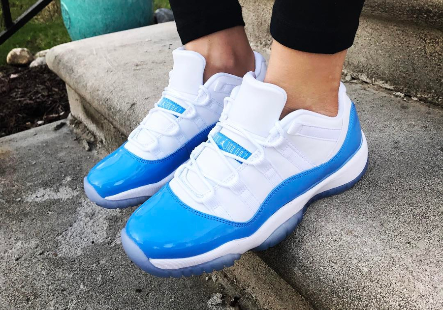 Air Jordan 11 Retro Low University Blue pas cher