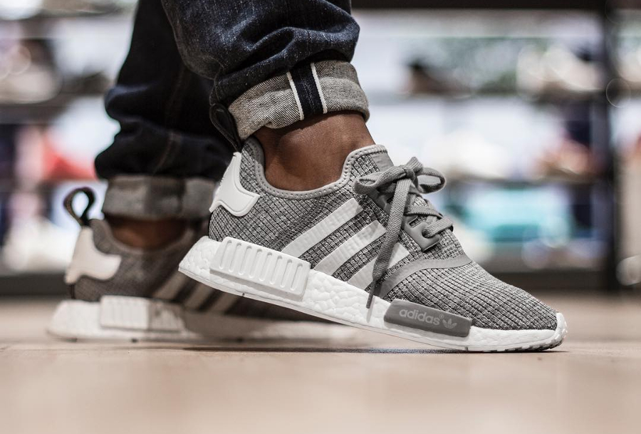 Transistor Bewijzen Deskundige Adidas NMD R1 Grise 'Heather Solid Grey' (homme)