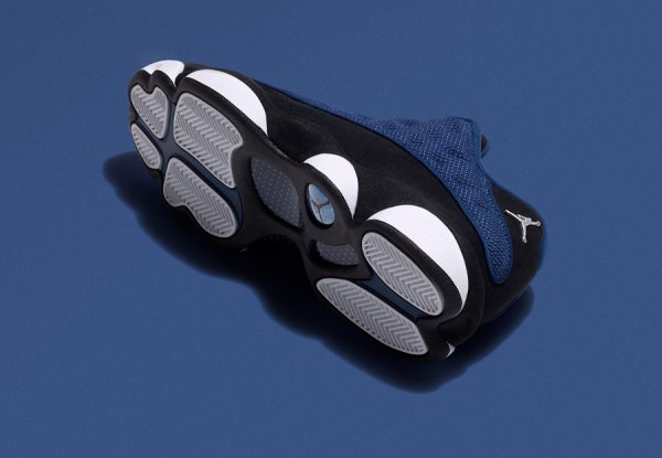 Basket Air Jordan 13 Retro Low Brave Blue (1)