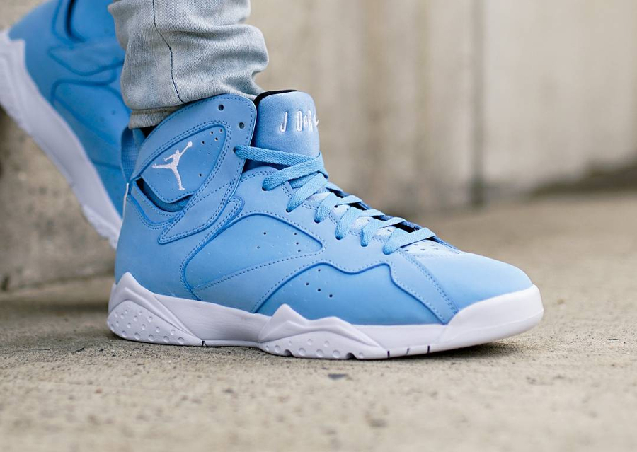 nike air jordan 7 retro north carolina blue