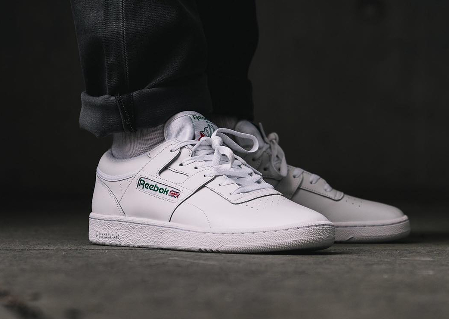 reebok club workout green