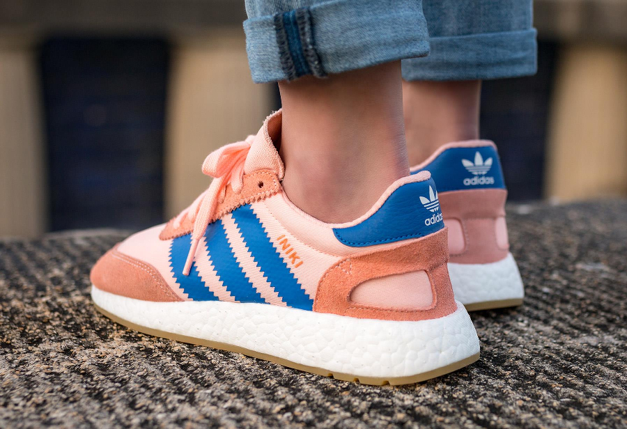 adidas iniki rose et bleu