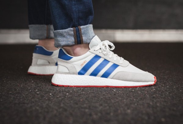 Chaussure Adidas Iniki Runner Boost Off White blanc cassé (homme)