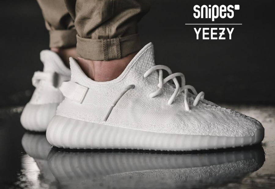 yeezy blanche prix