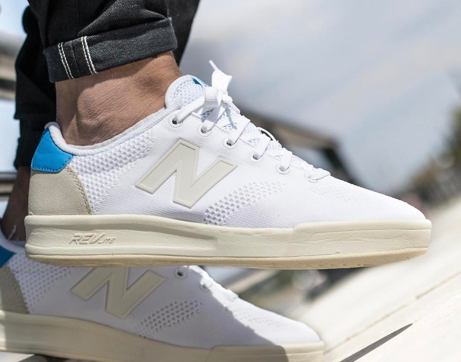 new balance 300 engineered knit white