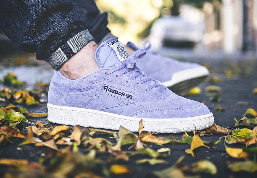 reebok violet pastel