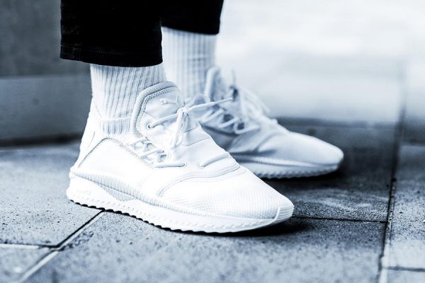 Chaussure The Weeknd x Puma Tsugi Shinsei Blanche Triple White (3)