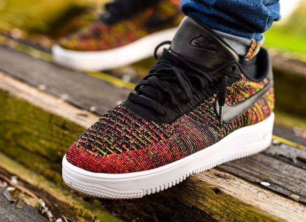 Nike Air Force 1 Low Flyknit SP Multicolor - @str8outtajersey3