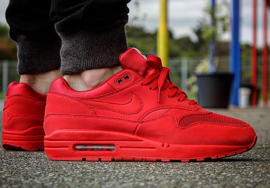 Nike Air Max 1 Tonal Red Sdj 21042017