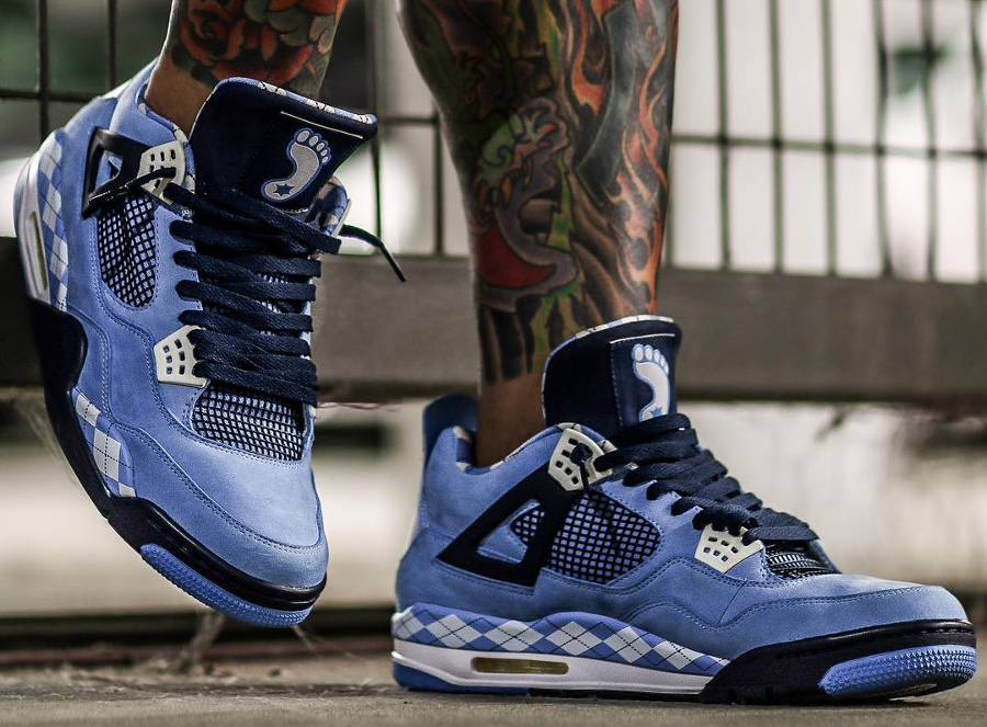 Air Jordan 4 Retro PE UNC - @bigdealphil_