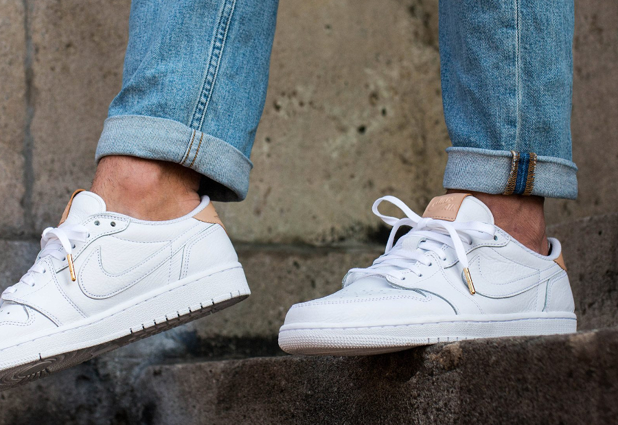 Jordan retro 1 blanche clearance