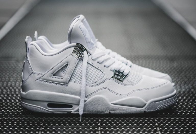Air Jordan IV 4 Retro Blanche Pure Money 2017