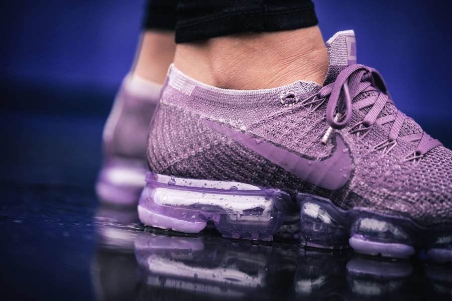 Chaussure Nike Air Vapormax Flyknit Violet Dust Day to Night (3)