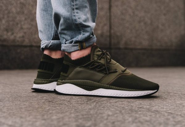 puma vert olive