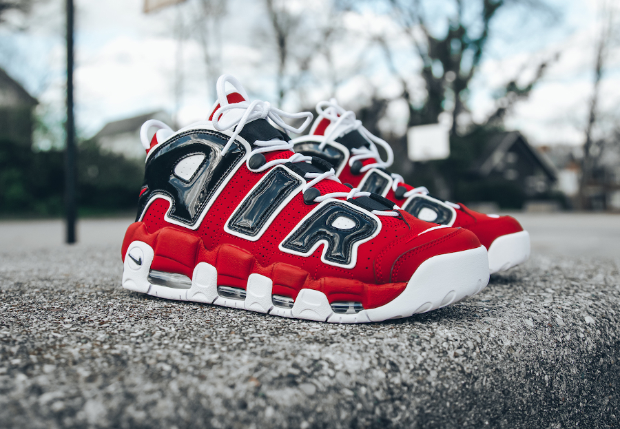 Basket Nike Air More Uptempo Red Chicago Bulls (2)