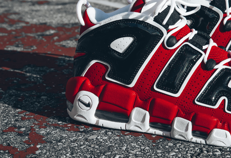 Basket Nike Air More Uptempo Red Chicago Bulls (6)