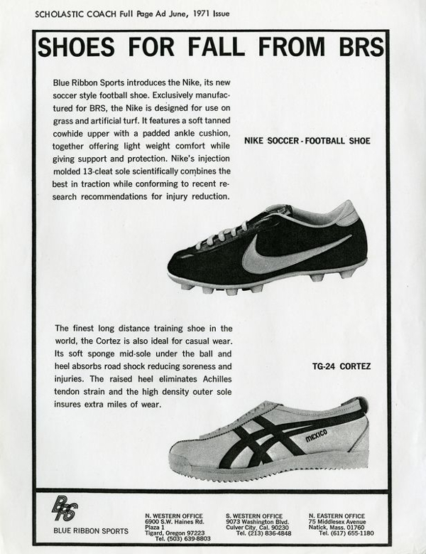 nike cortez name history