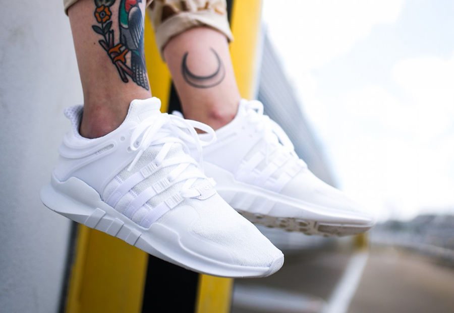 adidas eqt support adv blanche