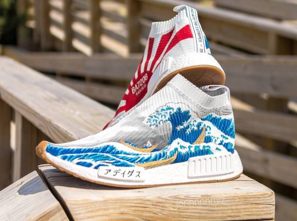 Adidas NMD CS1 City Sock Hokusai La grande vague