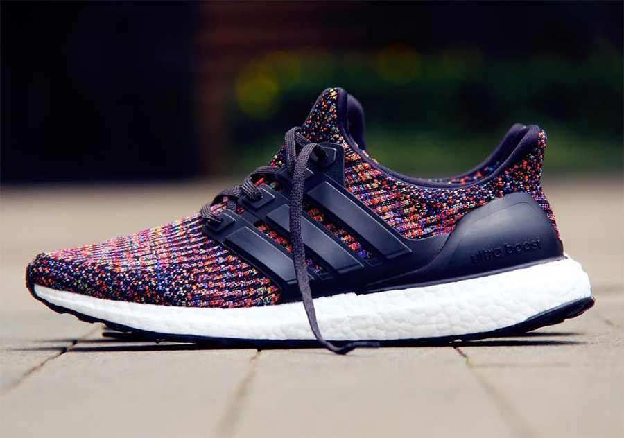 adidas ultra boost flyknit multicolor