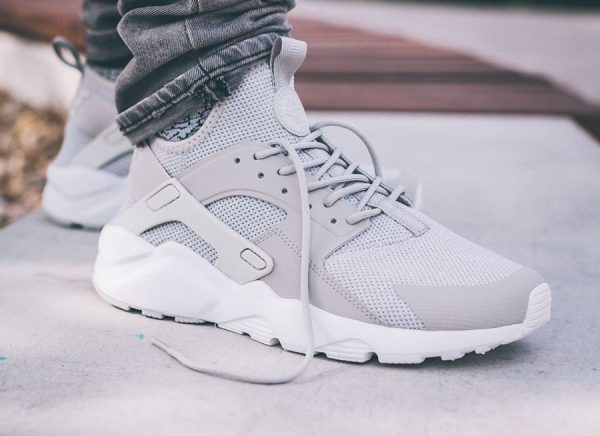 Chaussure Nike Air Huarache Ultra BR Breathe Grise homme