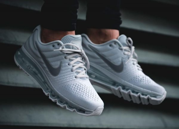 Chaussure Nike Air Max 2017 Blanche Pure Platinum