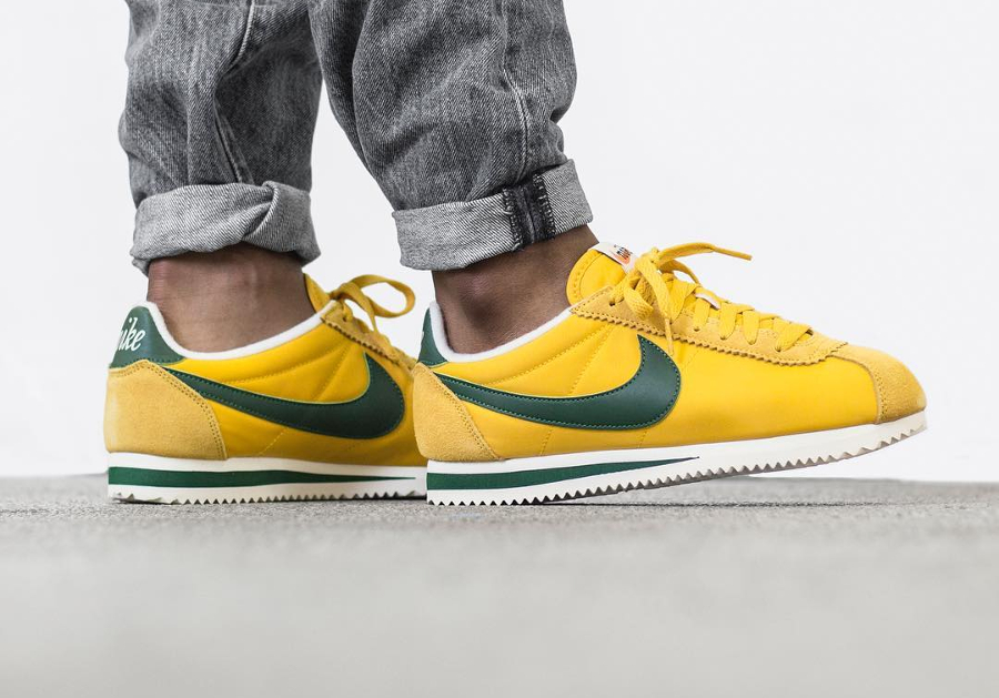 nike cortez jaune jordan